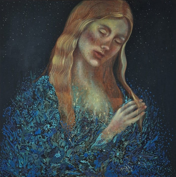 Daria Ostrowska ... akryl nap100 x 100cm 2024 5500