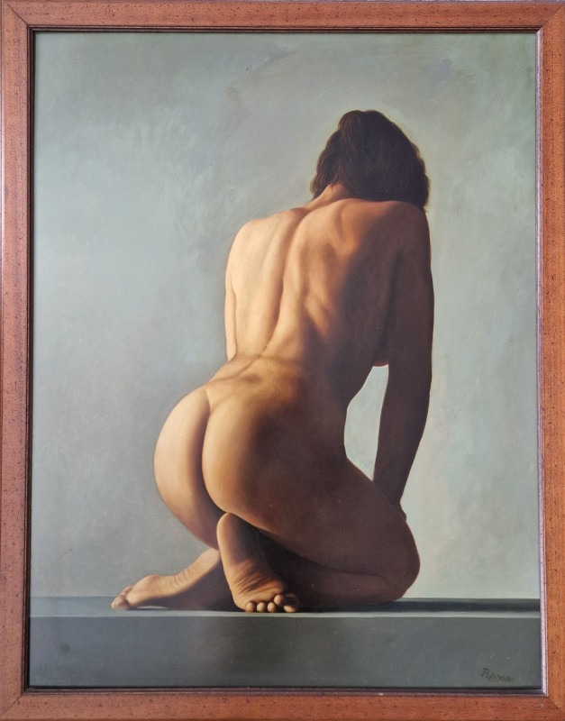 12. Polidori Vittorio, ... 89 x 69 cm olej na płycie, 1997, 5000zł