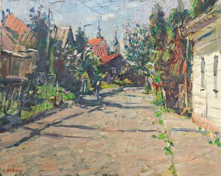 Kobzar O, Tykocin 2 olej 40 x 50 cm